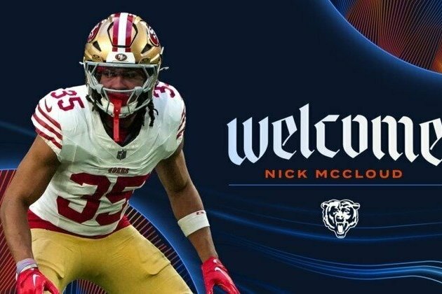 Roster Moves: Bears sign DB Nick McCloud
