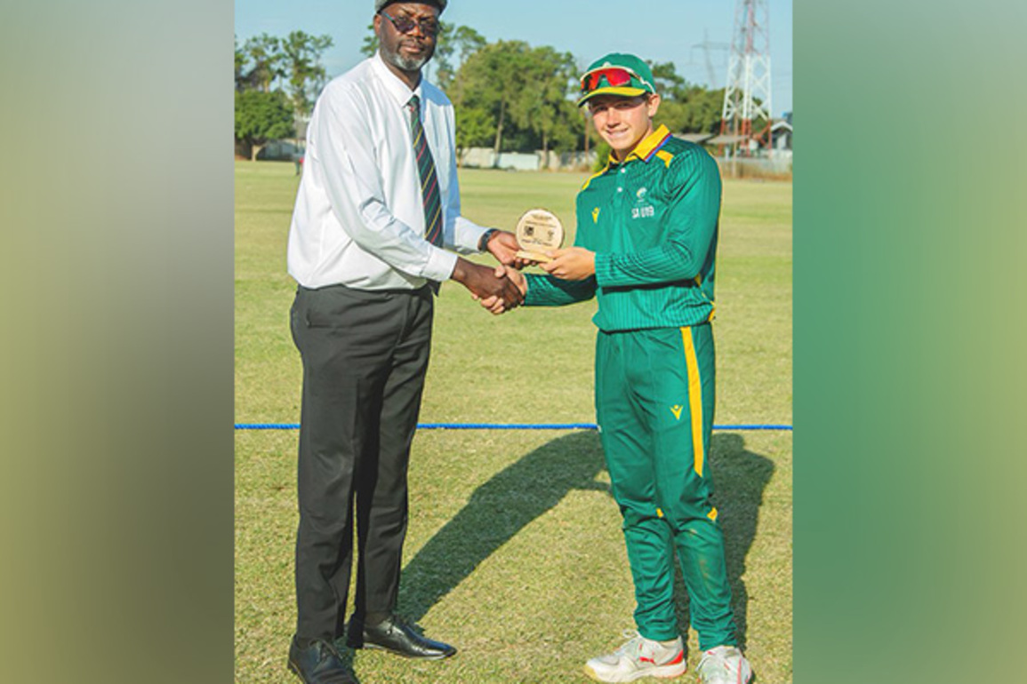 Proteas batter Jorich Van Schalkwyk scripts history, becomes 1st player to smash double century in Youth ODIs