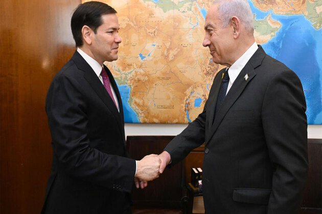 Israel's PM Netanyahu holds "great" meeting with "friend" US Secretary of State Rubio
