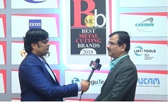 Jyoti CNC felicitated at the ET Best Brands in Metal Cutting 2018