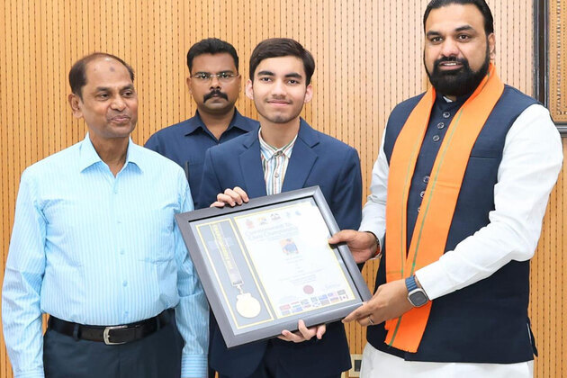 Bihar CM Samrat Choudhary felicitates Reyan MD for double gold at Commonwealth Chess Championship