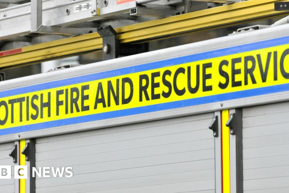 Lochaber's A861 shut by house fire near Glenuig