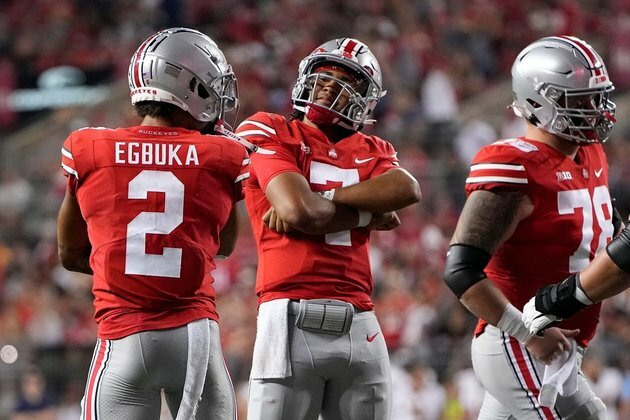 No. 3 Ohio State "rolling" ahead of matchup with rival Wisconsin