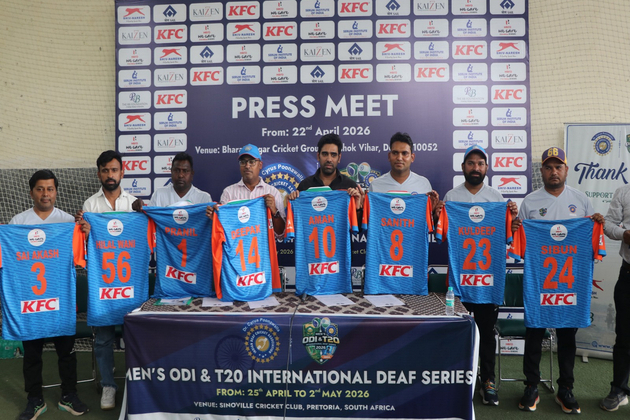 Indian Deaf cricket team unveils new jersey for upcoming ODI and T20I Series against South Africa
