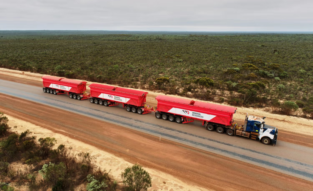 MinRes partnered with Hexagon AB in 2023 for the delivery of 120 fully autonomous road trains.