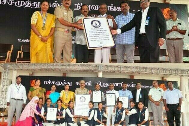 Chandrayaan-Inspired Seed Ball Mosaic: Pachaimuthu Group of Institutions' Global Feat