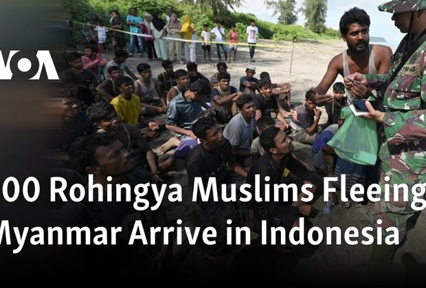 300 Rohingya Muslims Fleeing Myanmar Arrive in Indonesia