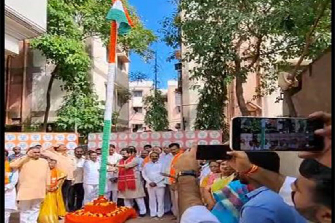Union Minister G Kishan Reddy hoists national flag on Telangana Formation Day