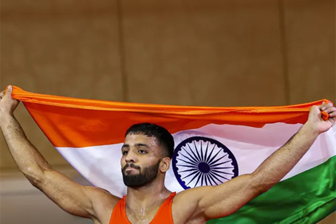 India wrestler Sujeet Kalka strikes gold in men's 65kg freestyle at Polyak Imre & Varga Janos Memorial