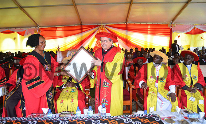 Uganda Martyrs University Nkozi (UMU) holds 25th graduation ceremony Uganda Martyrs University Nkozi (UMU) holds 25th graduation ceremony