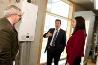 Sustainable visit for shadow minister