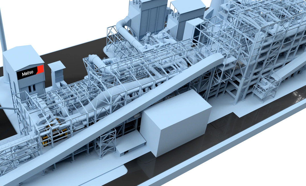 Planta de pelotização da Metso