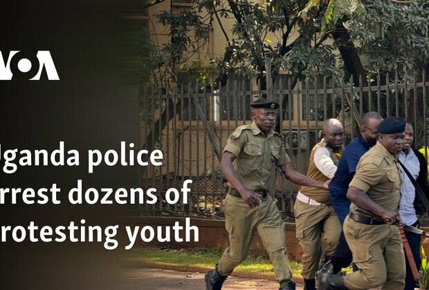 Uganda police arrest dozens of protesting youth