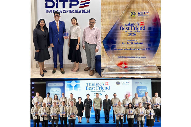 A Partnership Beyond Borders: Amit Lohani of FIFI Bestowed with "Thailand's Best Friend 2026" Award