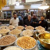 IRAQ-MOSUL-OLD MARKET-RAMADAN