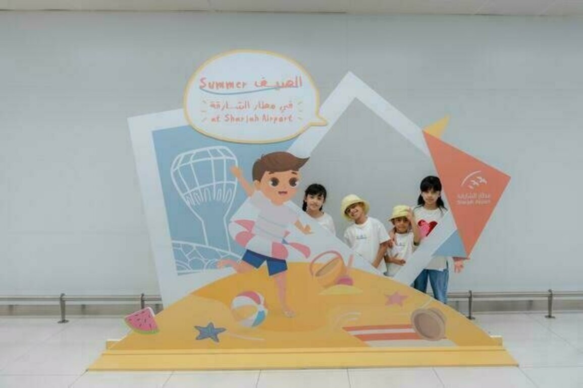 Sharjah Airport enhances children's travel experience with summer programme