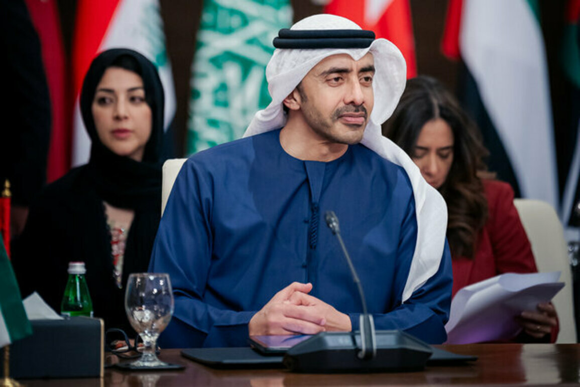 Abdullah bin Zayed attends Aqaba Ministerial Meetings on Syria