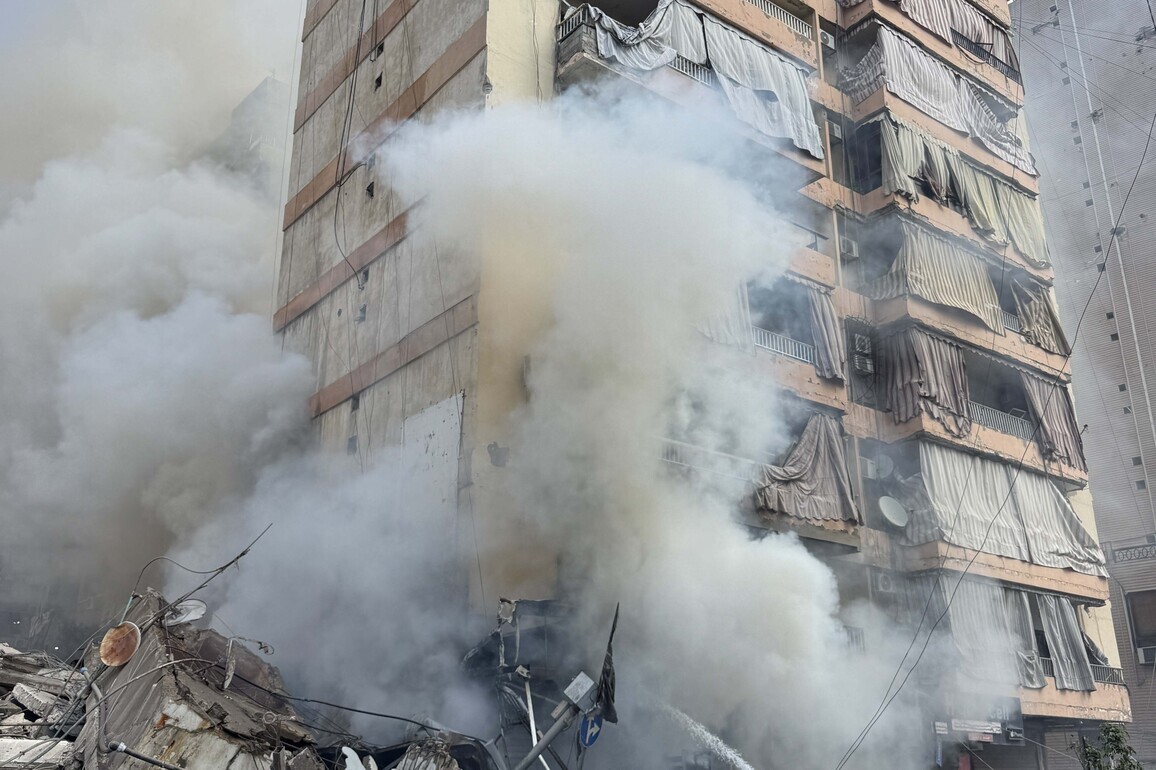 LEBANON-BEIRUT-ISRAELI AIRSTRIKES-AFTERMATHS