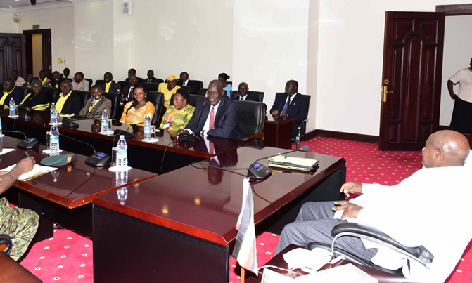 Museveni agrees to proposal to split Kasese district Museveni agrees to proposal to split Kasese district
