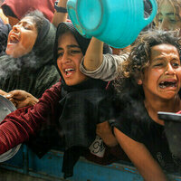 A deadly trap awaits starving Palestinians as they flock for aid