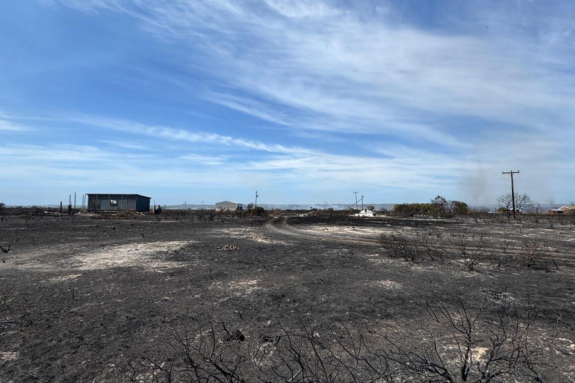 SOUTH AFRICA-EASTERN CAPE-KOUGA-WILDFIRES