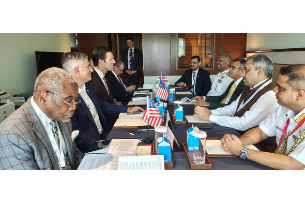 Defence Secretary Rajesh Kumar Singh meets bipartisan US Congress Delegation on Shangri-La Dialogue sidelines