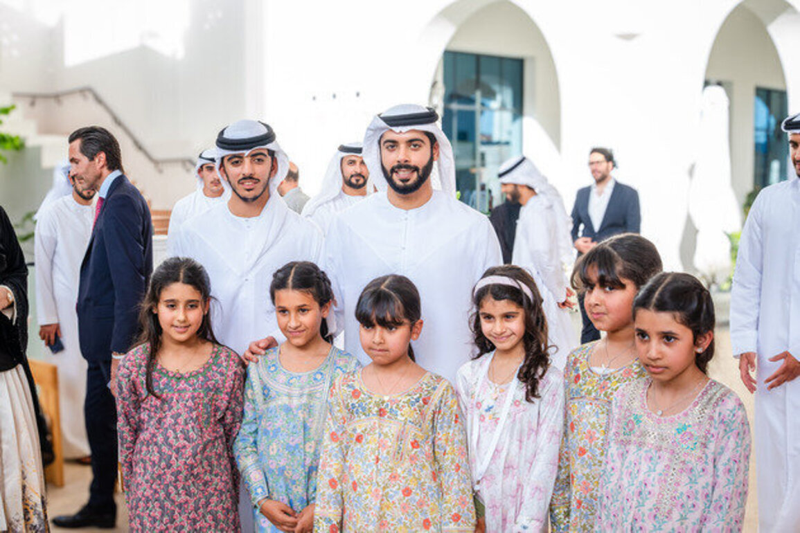 Hazza bin Hamdan bin Zayed, Rashid bin Hamdan bin Zayed inaugurate 'Emirates Signature: Building Together' exhibition