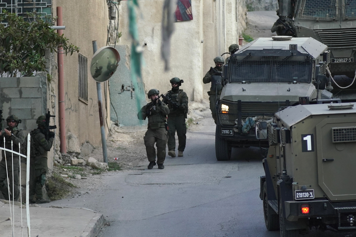 MIDEAST-WEST BANK-MILITARY OPERATION