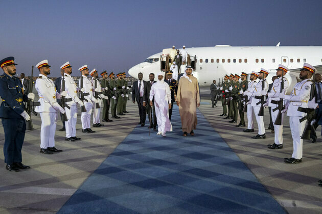 President of Chad arrives in UAE on official visit