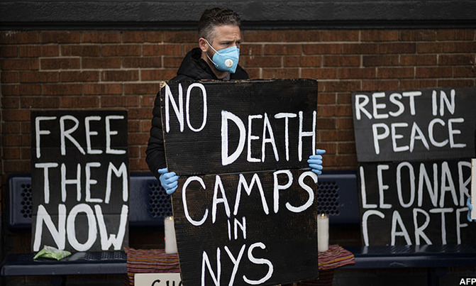 Coronavirus sweeping through massive US prison population Coronavirus sweeping through massive US prison population
