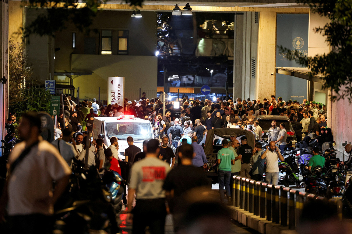 WHO chief condemns "ongoing assault on Lebanon's healthcare system"; 14 medical workers killed