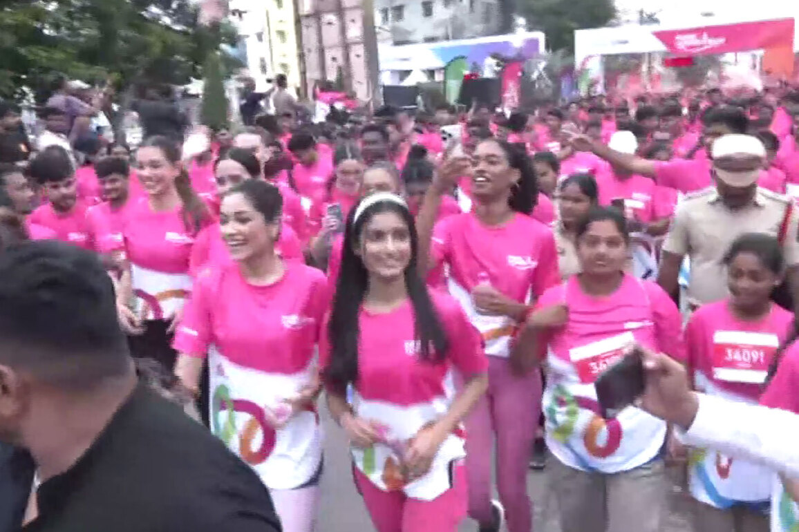 Pink Power Run 2.0 held in Hyderabad to raise breast cancer awareness