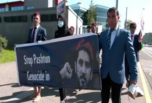 Geneva: Pashtuns hold anti-Pakistan protest over human rights violations