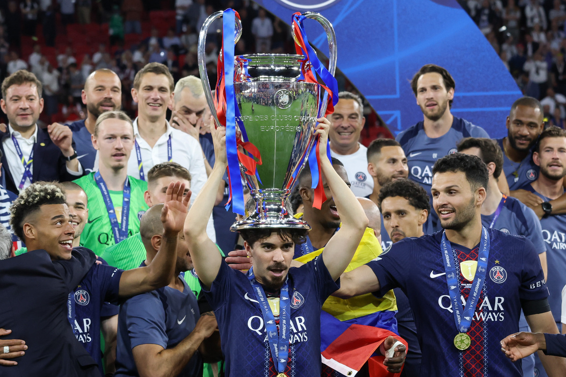 (SP)HUNGARY-BUDAPEST-FOOTBALL-UEFA CHAMPIONS LEAGUE-FINAL-PSG VS ARSENAL