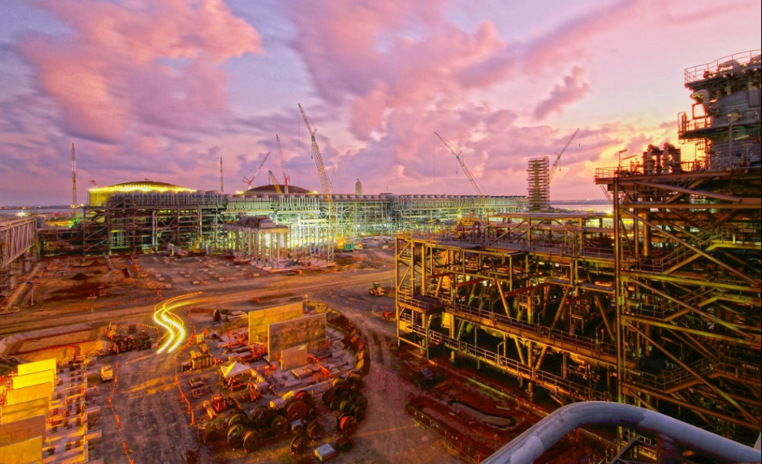 INPEX workers evacuated a gas leak