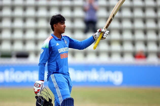 India create record, smash third-highest total in Youth ODIs
