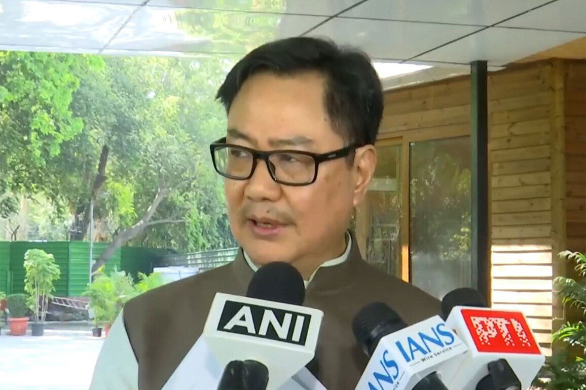 "Don't spread rumours on delimitation": Union Minister Kiren Rijiju slams opposition