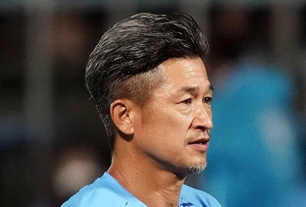 Japan&#039;s &#039;King Kazu&#039;, at 53, breaks records again in J-League match