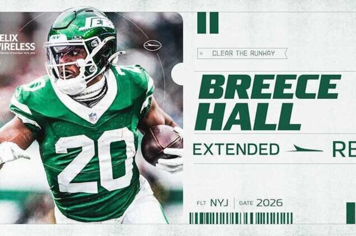 Jets Sign RB Breece Hall to Multi-Year Extension