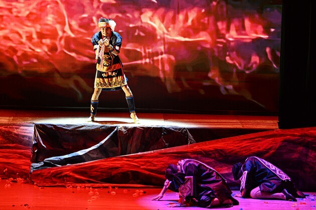(HainanOutlook) CHINA-HAINAN-BAOTING-ORIGINAL ETHNIC DANCE DRAMA (CN)