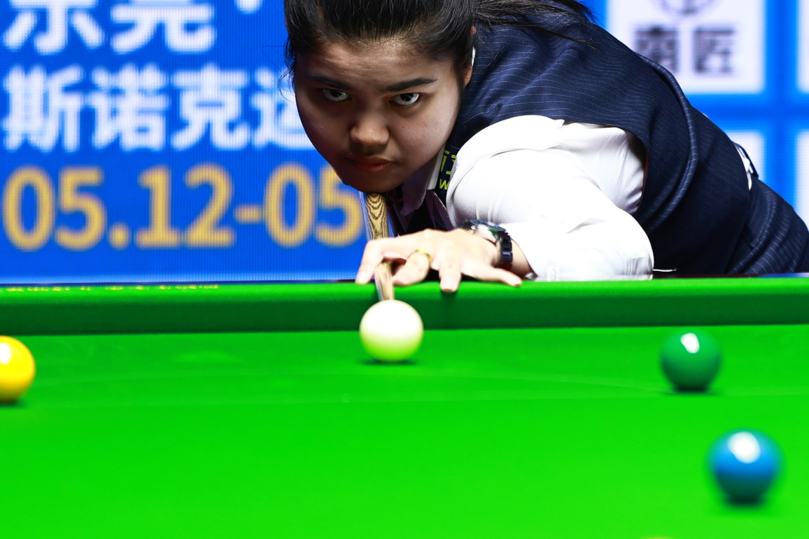 (SP)CHINA-DONGGUAN-SNOOKER-WORLD WOMEN'S CHAMPIONSHIP-FINAL(CN)
