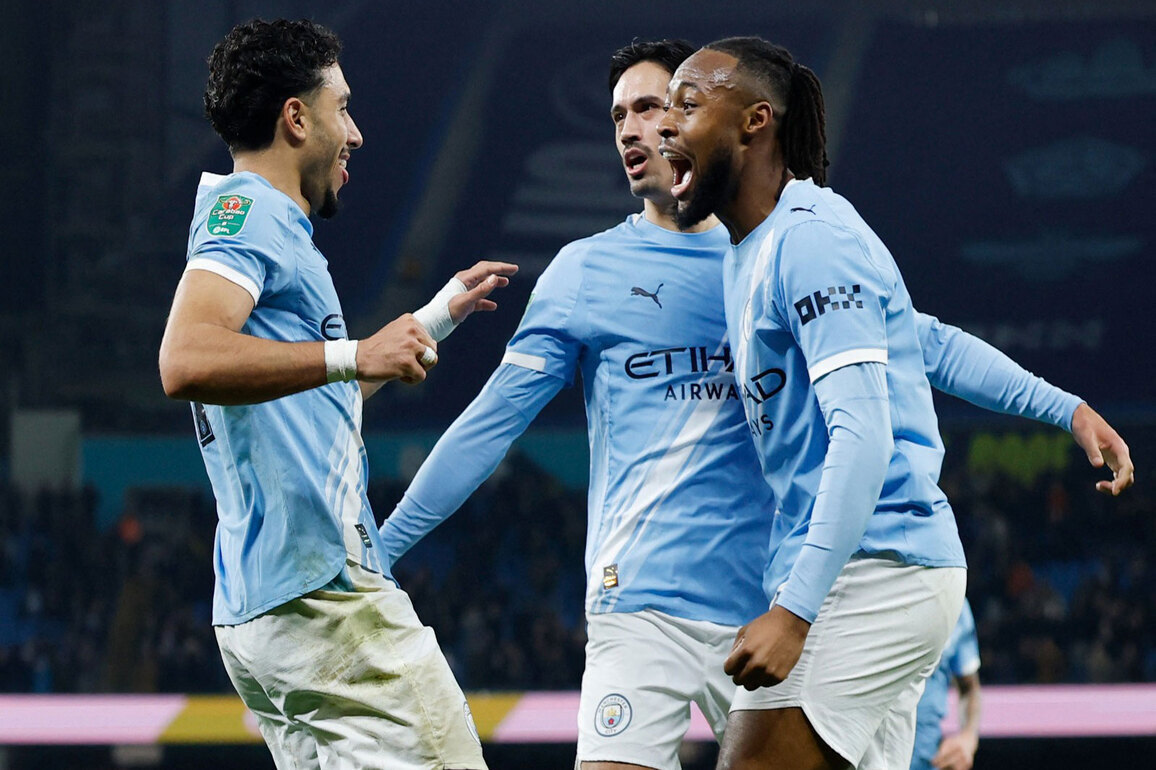 Brace from Omar Marmoush helps Man City seal Carabao Cup final with Arsenal