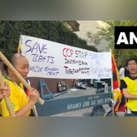 "China out of Tibet now": Tibetan activists protest outside UN, call for global support