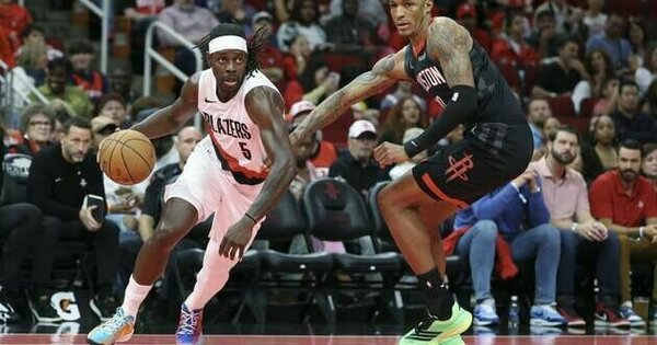 Blazers G Jrue Holiday (calf) out at least 1-2 more weeks