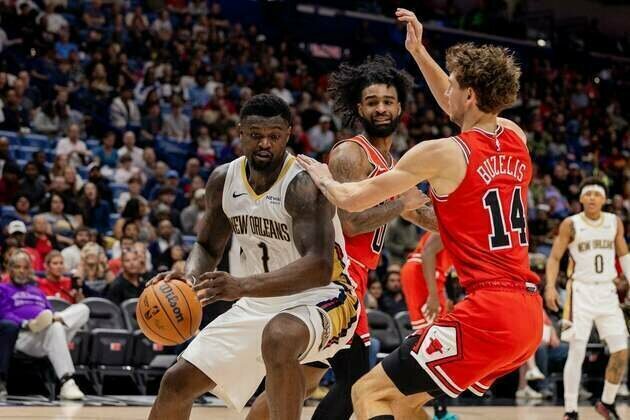 Zion Williamson (29), Pelicans top Bulls to end 9-game skid
