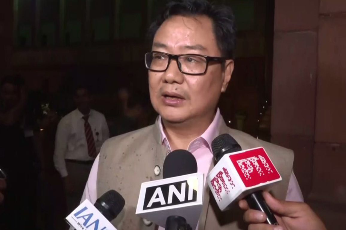 "Congress and its allies established that they are anti-women": Kiren Rijiju after Constitutional Amendment Bill defeat in LS