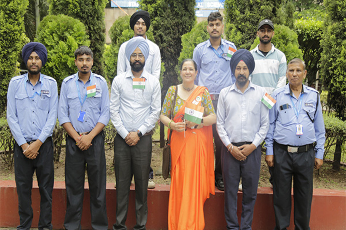 AIMS Mohali celebrates 79th Independence Day with focus on public health, community service