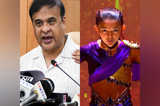 CM Himanta Biswa Sarma congratulates 9-year-old Binita Chetry for bagging third place at Britain's Got Talent 2025