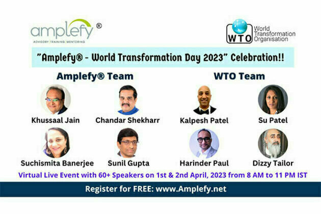 Amplefy Mastermind celebrating Three Years of Success with WTO, London