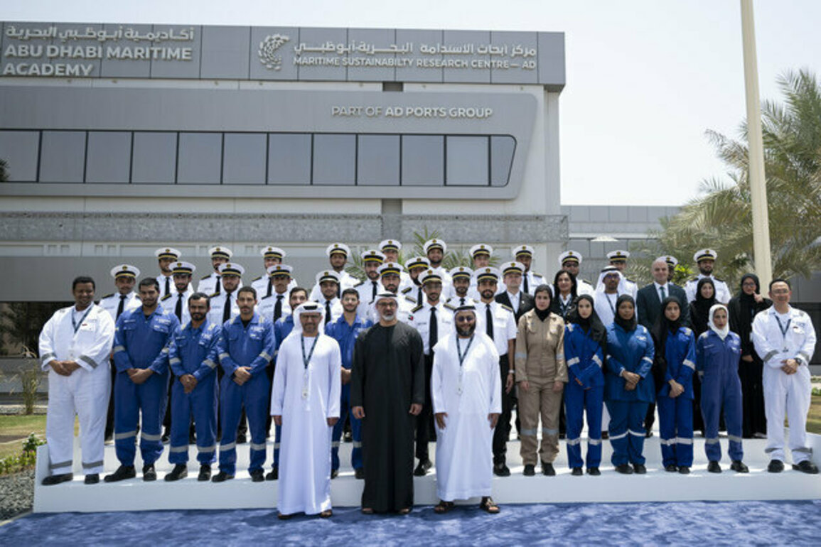 Khaled bin Mohamed bin Zayed tours new headquarters of Abu Dhabi Maritime Academy